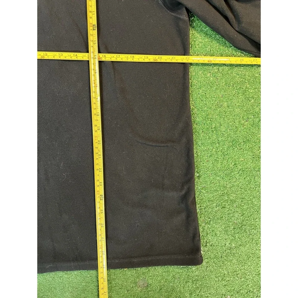 The North Face Mens Black Fleece 1/4 Zip Up Long Sleeve Size‎ Large TK100